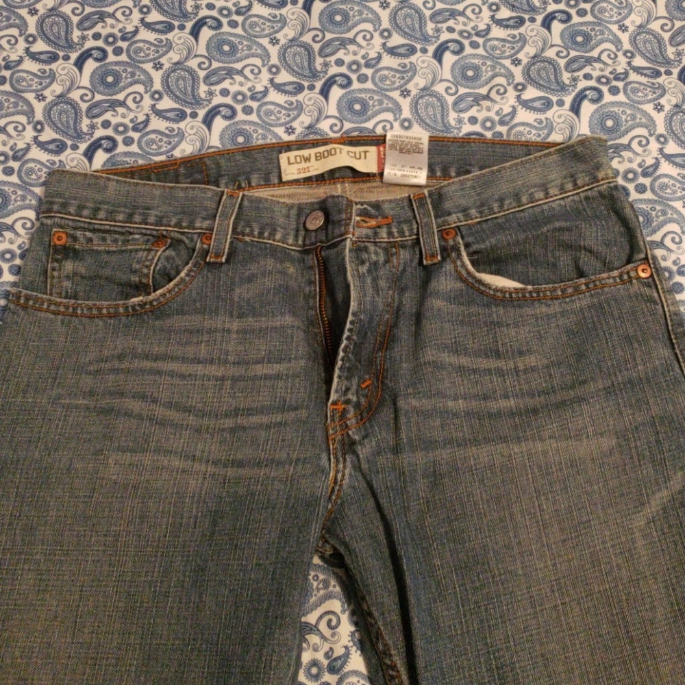 Mens Levi Boot Cut Jeans